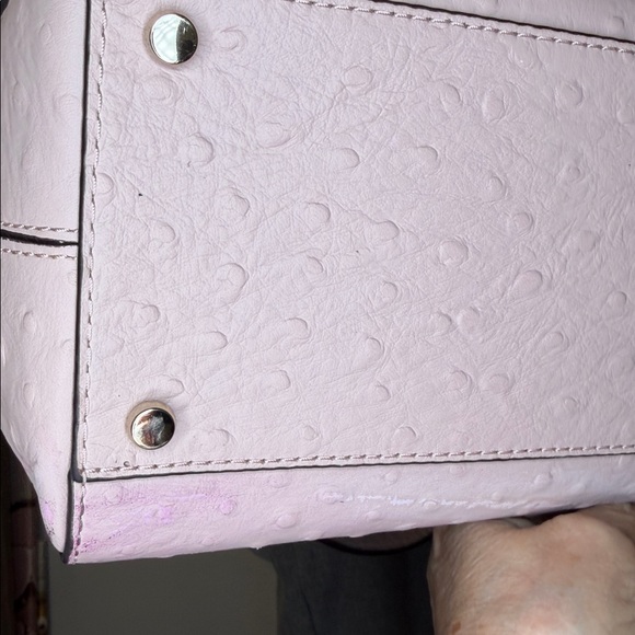 Kate Spade NWT $587 Retail Tags structure blush pebble leather Cross/shld bag - Picture 9 of 16